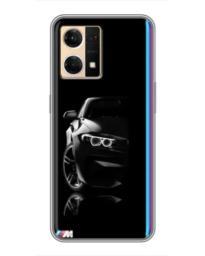 Чохол для OPPO Reno7 4G з картинкою «Силует BMW в темряві» Чохол для OPPO Reno7 4G з картинкою «Силует BMW в темряві»
