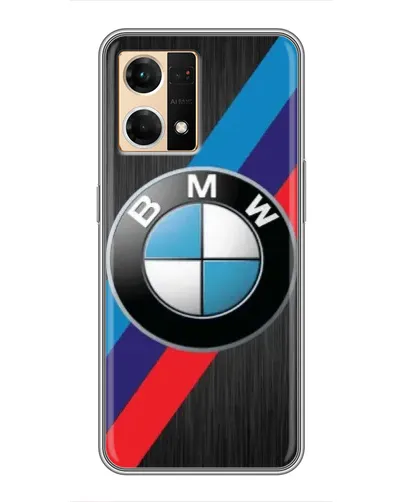 Чохол для OPPO Reno7 4G з картинкою «BMW M-stripes стиль» Чохол для OPPO Reno7 4G з картинкою «BMW M-stripes стиль»