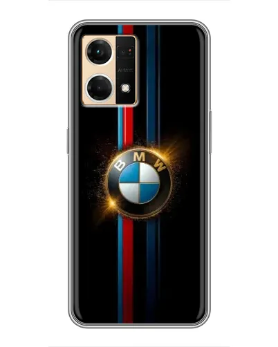 Чохол для OPPO Reno7 4G з картинкою «BMW M-Power неон» Чохол для OPPO Reno7 4G з картинкою «BMW M-Power неон»