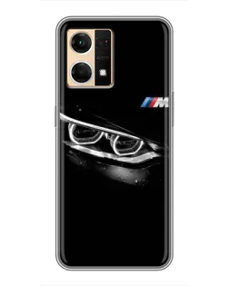 Чохол для OPPO Reno7 4G з картинкою «BMW — погляд тигра» Чохол для OPPO Reno7 4G з картинкою «BMW — погляд тигра»