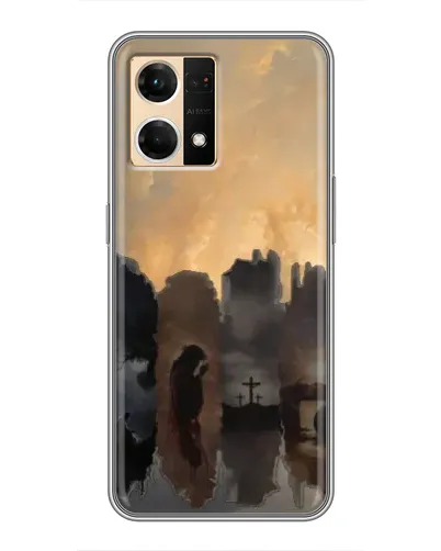 Чехол для OPPO Reno7 4G с картинкой «Дорога к вере» Чехол для OPPO Reno7 4G с картинкой «Дорога к вере»