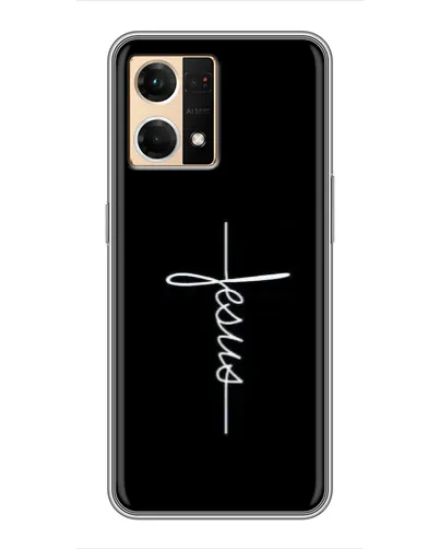 Чехол для OPPO Reno7 4G с картинкой «Тонкая линия веры» Чехол для OPPO Reno7 4G с картинкой «Тонкая линия веры»