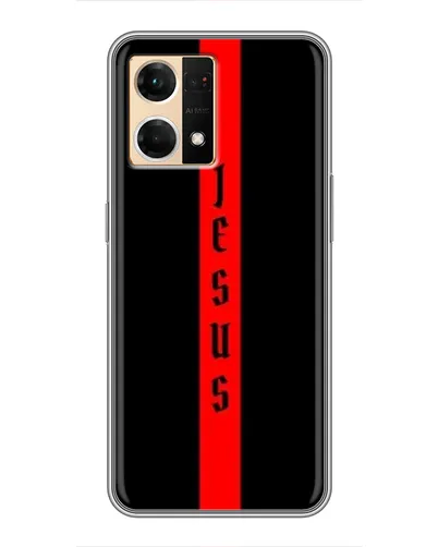 Чехол для OPPO Reno7 4G с картинкой «Красная линия веры» Чехол для OPPO Reno7 4G с картинкой «Красная линия веры»