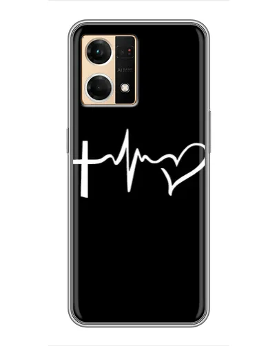 Чехол для OPPO Reno7 4G с картинкой «Пульс веры» Чехол для OPPO Reno7 4G с картинкой «Пульс веры»