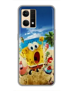 Чехол для OPPO Reno7 4G с картинкой «Развлечения на пляже» Чехол для OPPO Reno7 4G с картинкой «Развлечения на пляже»