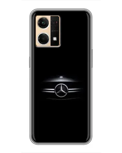 Чохол для OPPO Reno7 4G з картинкою «Mercedes — абстрактні лінії» Чохол для OPPO Reno7 4G з картинкою «Mercedes — абстрактні лінії»