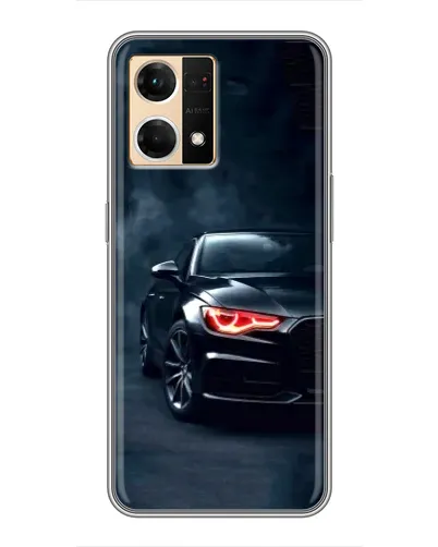 Чехол для OPPO Reno7 4G с картинкой «Audi — хищный взгляд» Чехол для OPPO Reno7 4G с картинкой «Audi — хищный взгляд»