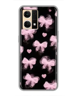 Чехол для OPPO Reno7 4G с картинкой «Геометрия банта»
