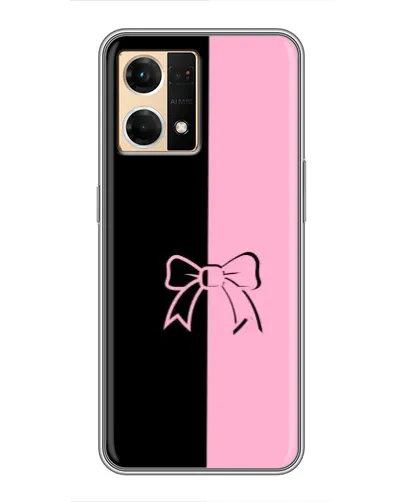Чехол для OPPO Reno7 4G с картинкой «Половинки банта» Чехол для OPPO Reno7 4G с картинкой «Половинки банта»