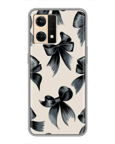 Чехол для OPPO Reno7 4G с картинкой «Банты Coquette» Чехол для OPPO Reno7 4G с картинкой «Банты Coquette»