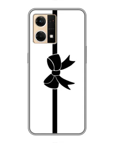 Чехол для OPPO Reno7 4G с картинкой «Вертикальный бант» Чехол для OPPO Reno7 4G с картинкой «Вертикальный бант»