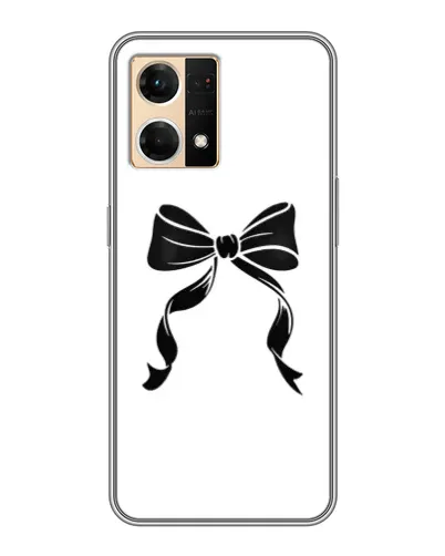 Чехол для OPPO Reno7 4G с картинкой «Классический бант» Чехол для OPPO Reno7 4G с картинкой «Классический бант»