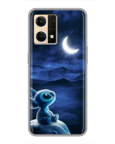Чехол для OPPO Reno7 4G с картинкой «Лунная ночь Стича» Чехол для OPPO Reno7 4G с картинкой «Лунная ночь Стича»