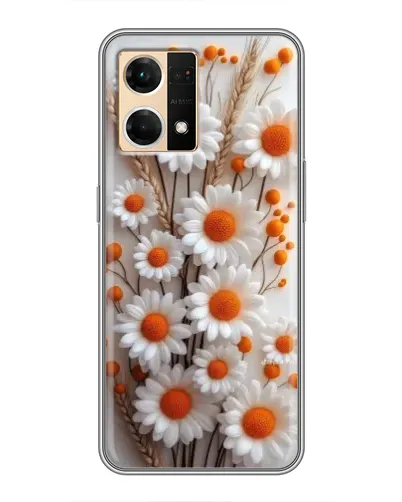 Чехол для OPPO Reno7 4G с картинкой «Белые сухоцветы» Чехол для OPPO Reno7 4G с картинкой «Белые сухоцветы»