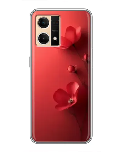 Чехол для OPPO Reno7 4G с картинкой «Маковые соцветия» Чехол для OPPO Reno7 4G с картинкой «Маковые соцветия»