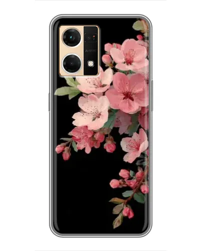 Чехол для OPPO Reno7 4G с картинкой «Розовая ветка сакуры» Чехол для OPPO Reno7 4G с картинкой «Розовая ветка сакуры»
