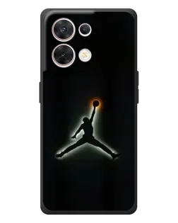Чехол для OPPO Reno 8 5G с картинкой «Jordan Gradient Logo»