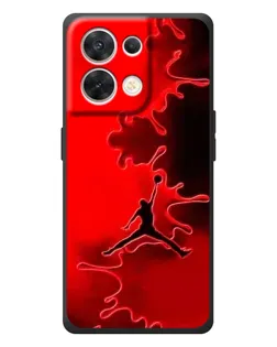 Чехол для OPPO Reno 8 5G с картинкой «Jordan Red Smoke» Чехол для OPPO Reno 8 5G с картинкой «Jordan Red Smoke»