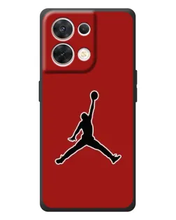 Чехол для OPPO Reno 8 5G с картинкой «Jordan Red Back» Чехол для OPPO Reno 8 5G с картинкой «Jordan Red Back»
