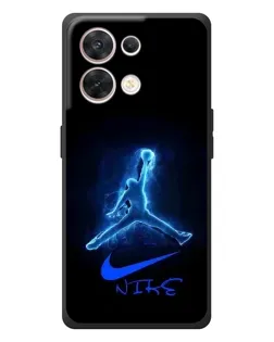 Чехол для OPPO Reno 8 5G с картинкой «Jordan Neon Blue» Чехол для OPPO Reno 8 5G с картинкой «Jordan Neon Blue»