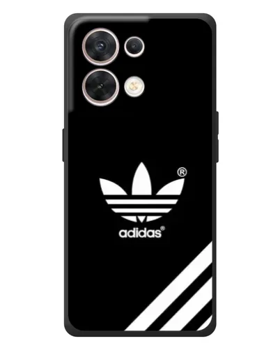 Чехол для OPPO Reno 8 5G с картинкой «Adidas с диагональными полосами»