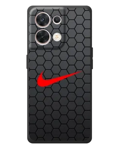 Чехол для OPPO Reno 8 5G с картинкой «Nike — карбоновая сетка» Чехол для OPPO Reno 8 5G с картинкой «Nike — карбоновая сетка»