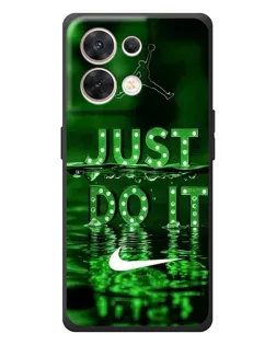 Чехол для OPPO Reno 8 5G с картинкой «Зеленый неоновый Nike» Чехол для OPPO Reno 8 5G с картинкой «Зеленый неоновый Nike»