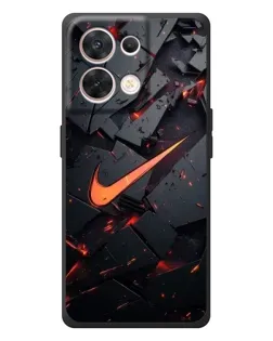 Чехол для OPPO Reno 8 5G с картинкой «Nike — эффект разломов» Чехол для OPPO Reno 8 5G с картинкой «Nike — эффект разломов»