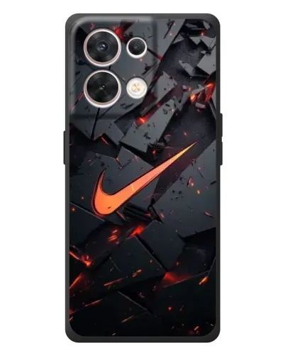 Чехол для OPPO Reno 8 5G с картинкой «Nike — эффект разломов» Чехол для OPPO Reno 8 5G с картинкой «Nike — эффект разломов»