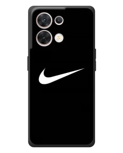 Чехол для OPPO Reno 8 5G с картинкой «Минималистический Найк» Чехол для OPPO Reno 8 5G с картинкой «Минималистический Найк»