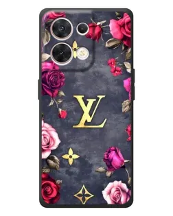 Чехол для OPPO Reno 8 5G с картинкой «Цветочный Louis Vuitton»
