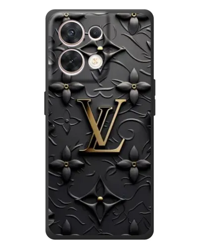 Чехол для OPPO Reno 8 5G с картинкой «Кожаная текстура LV»