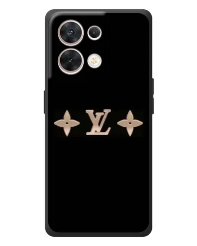 Чехол для OPPO Reno 8 5G с картинкой «Louis Vuitton — минимализм»