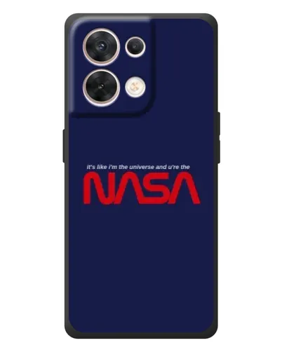 Чехол для OPPO Reno 8 5G с картинкой «NASA — глубокий космос»