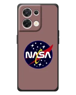 Чехол для OPPO Reno 8 5G с картинкой «NASA — ретро космос»