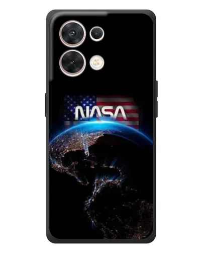 Чехол для OPPO Reno 8 5G с картинкой «Земля из космоса NASA»
