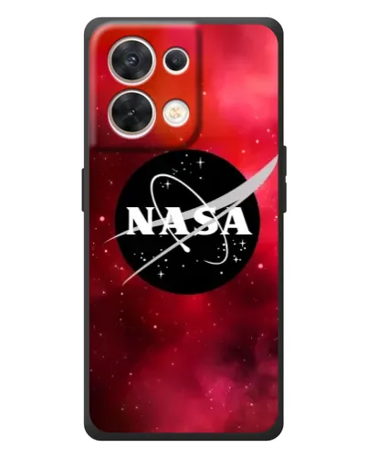 Чехол для OPPO Reno 8 5G с картинкой «NASA — красная туманность»