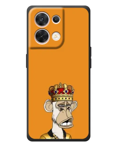 Чехол для OPPO Reno 8 5G с картинкой «Золотая обезьяна Bored Ape» Чехол для OPPO Reno 8 5G с картинкой «Золотая обезьяна Bored Ape»