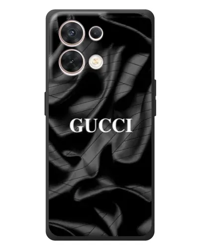 Чехол для OPPO Reno 8 5G с картинкой «Gucci — шелковые волны» Чехол для OPPO Reno 8 5G с картинкой «Gucci — шелковые волны»