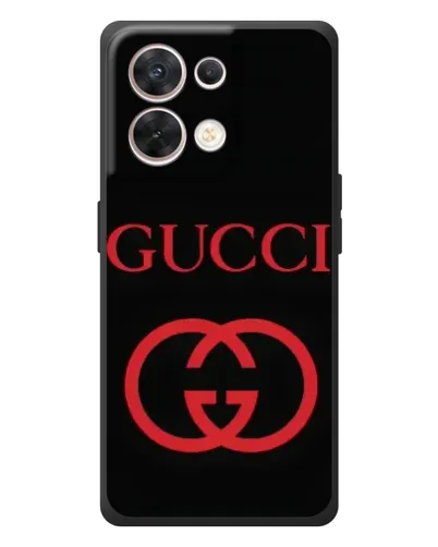 Чехол для OPPO Reno 8 5G с картинкой «Gucci — красный логотип» Чехол для OPPO Reno 8 5G с картинкой «Gucci — красный логотип»