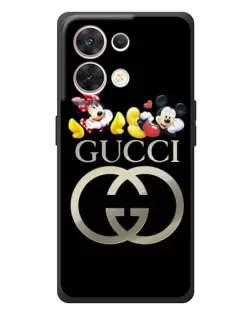 Чехол для OPPO Reno 8 5G с картинкой «Gucci — герои Disney»