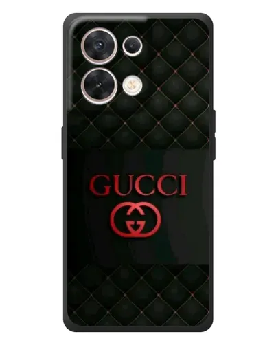 Чехол для OPPO Reno 8 5G с картинкой «Gucci — стеганый черный» Чехол для OPPO Reno 8 5G с картинкой «Gucci — стеганый черный»