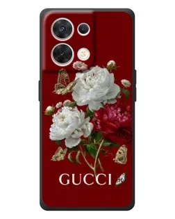 Чехол для OPPO Reno 8 5G с картинкой «Gucci —  сад»