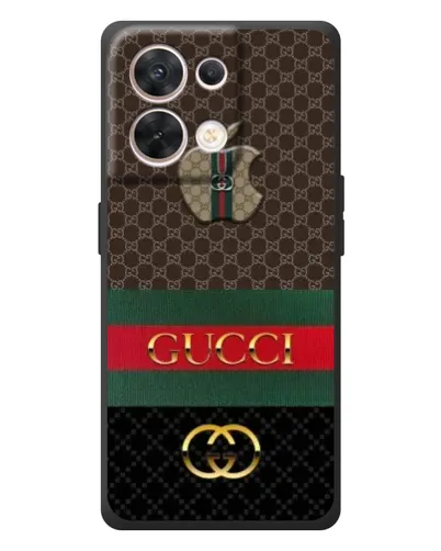Чехол для OPPO Reno 8 5G с картинкой «Gucci — брендированный десерт» Чехол для OPPO Reno 8 5G с картинкой «Gucci — брендированный десерт»