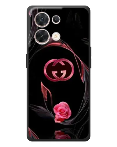 Чехол для OPPO Reno 8 5G с картинкой «Gucci — неоновая роза» Чехол для OPPO Reno 8 5G с картинкой «Gucci — неоновая роза»