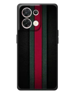 Чехол для OPPO Reno 8 5G с картинкой «Gucci — неоновая линия»