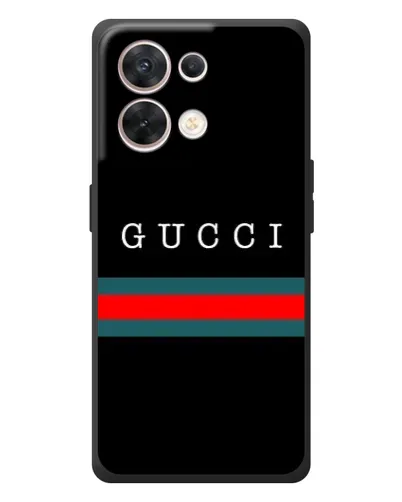 Чехол для OPPO Reno 8 5G с картинкой «Gucci — красный пояс» Чехол для OPPO Reno 8 5G с картинкой «Gucci — красный пояс»