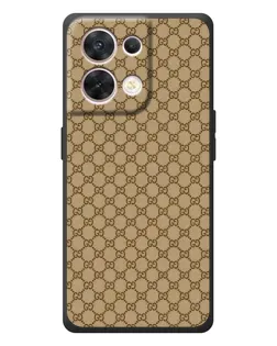 Чехол для OPPO Reno 8 5G с картинкой «Gucci — классический беж»