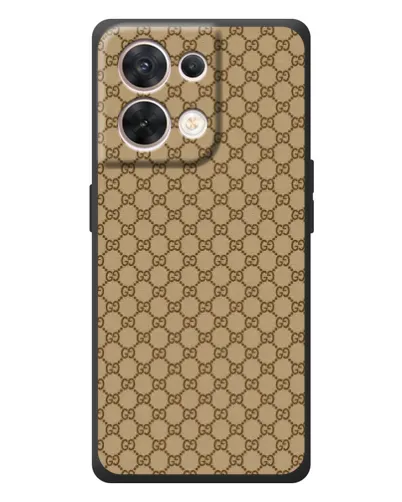 Чехол для OPPO Reno 8 5G с картинкой «Gucci — классический беж» Чехол для OPPO Reno 8 5G с картинкой «Gucci — классический беж»