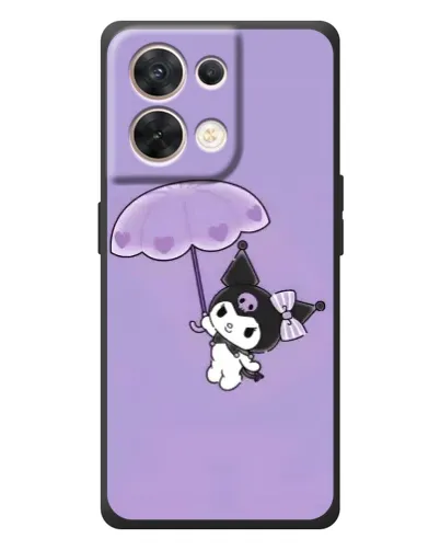 Чехол для OPPO Reno 8 5G с картинкой «Kuromi с зонтиком» Чехол для OPPO Reno 8 5G с картинкой «Kuromi с зонтиком»